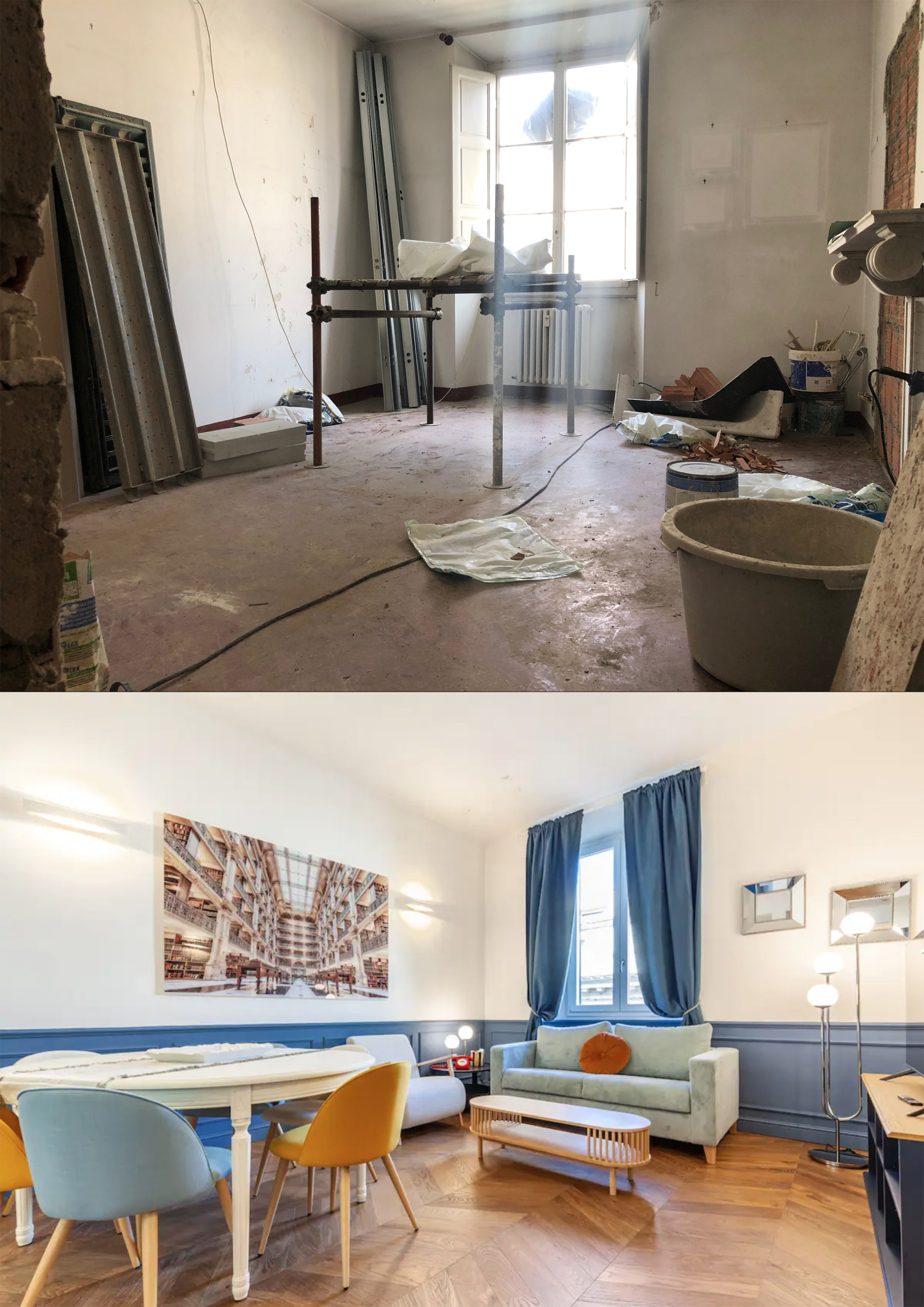 Prima e Dopo Ghibellina Classic Blu